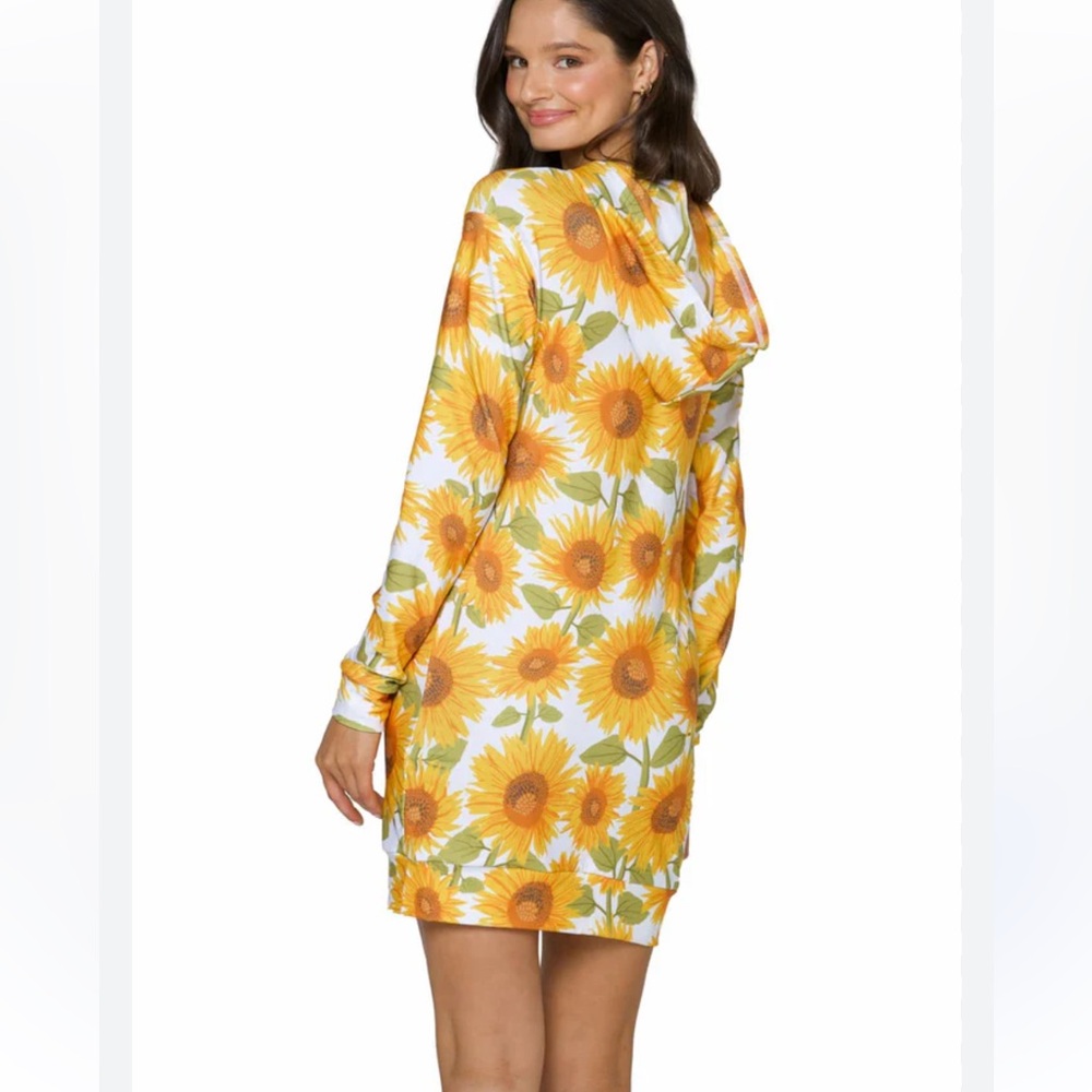 Blackmilk Sunflower Print Dress